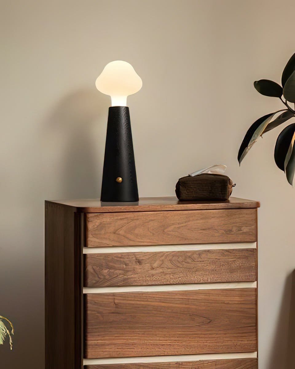 Mushio Wood Cloud Table Lamp