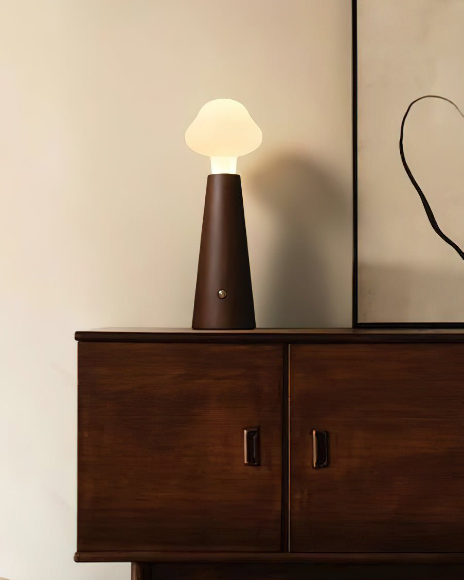 Mushio Wood Cloud Table Lamp