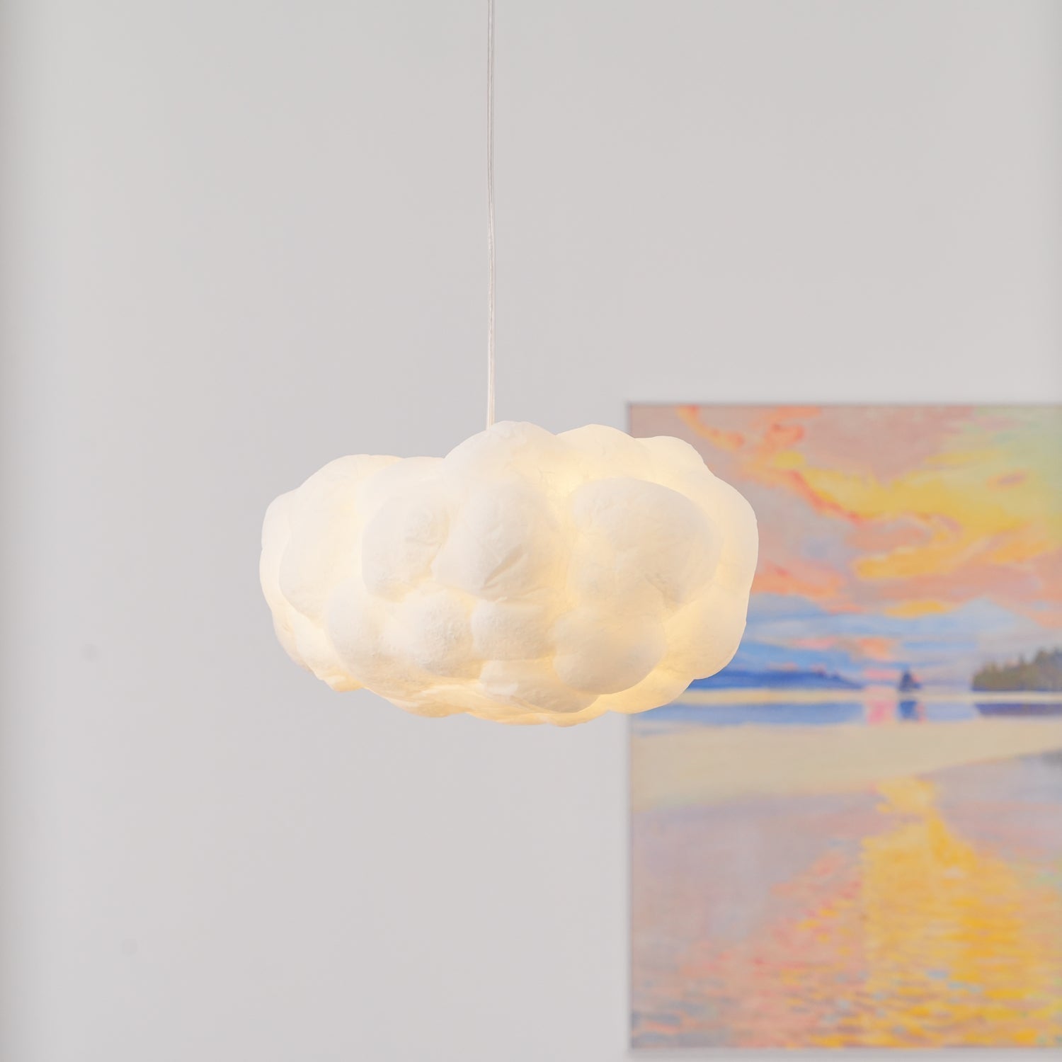 Nively Fiber Silk Pendant Light