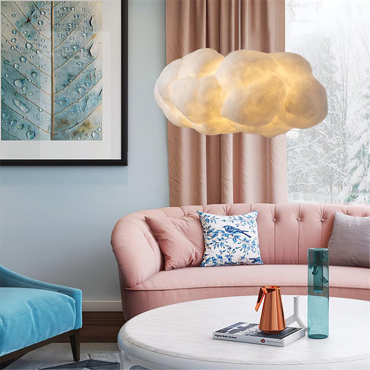 Nively Fiber Silk Pendant Light