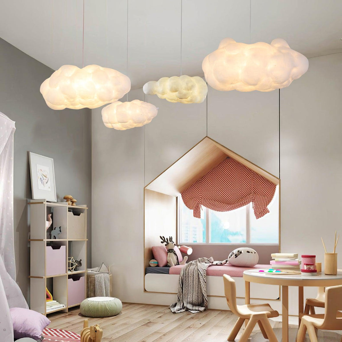 Nively Fiber Silk Pendant Light
