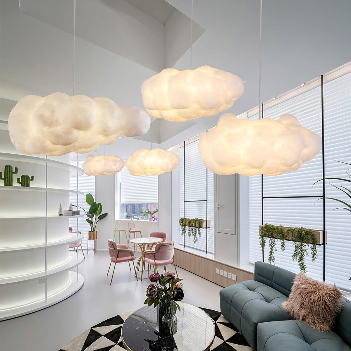 Nively Fiber Silk Pendant Light