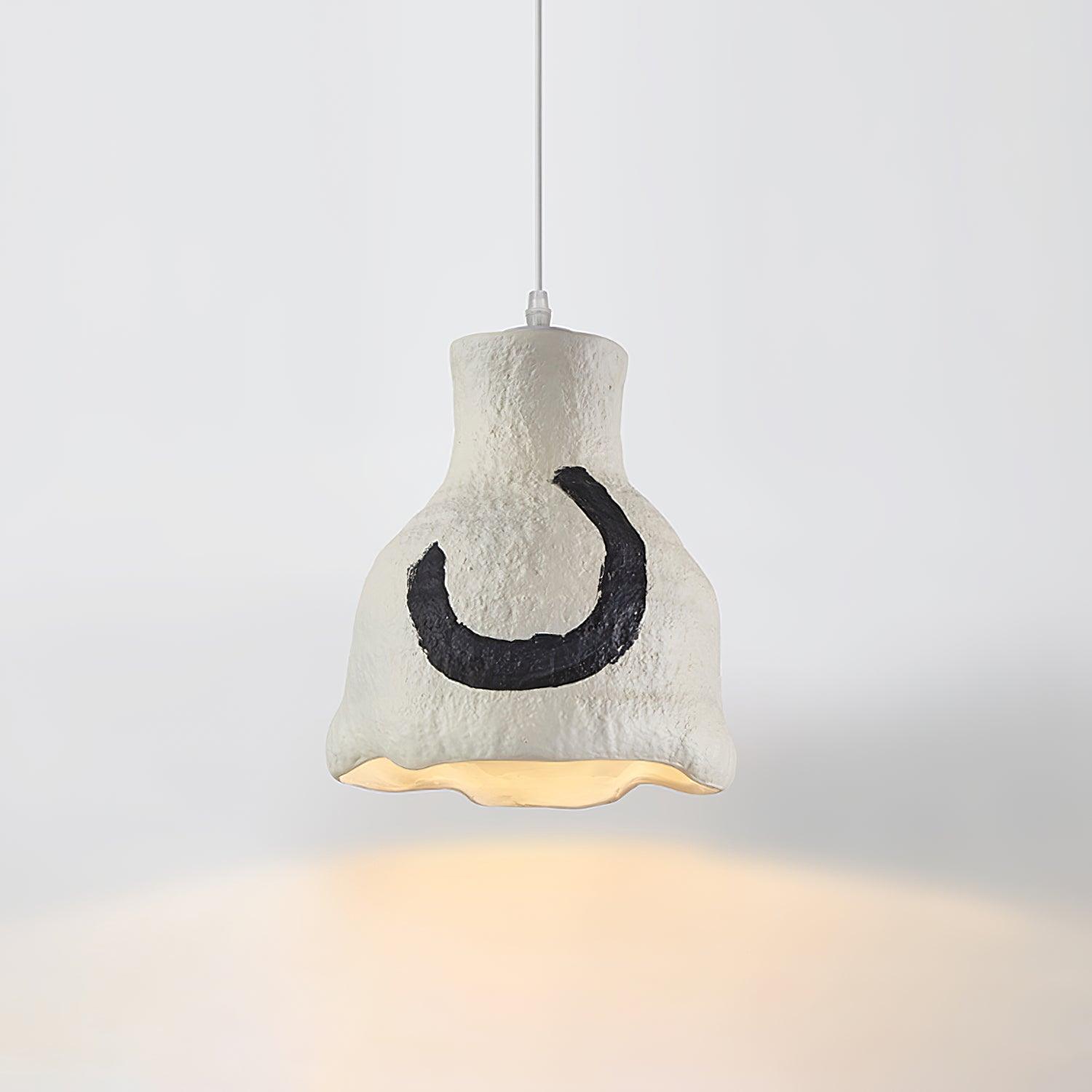Terra Rustic Resin Pendant Lamp