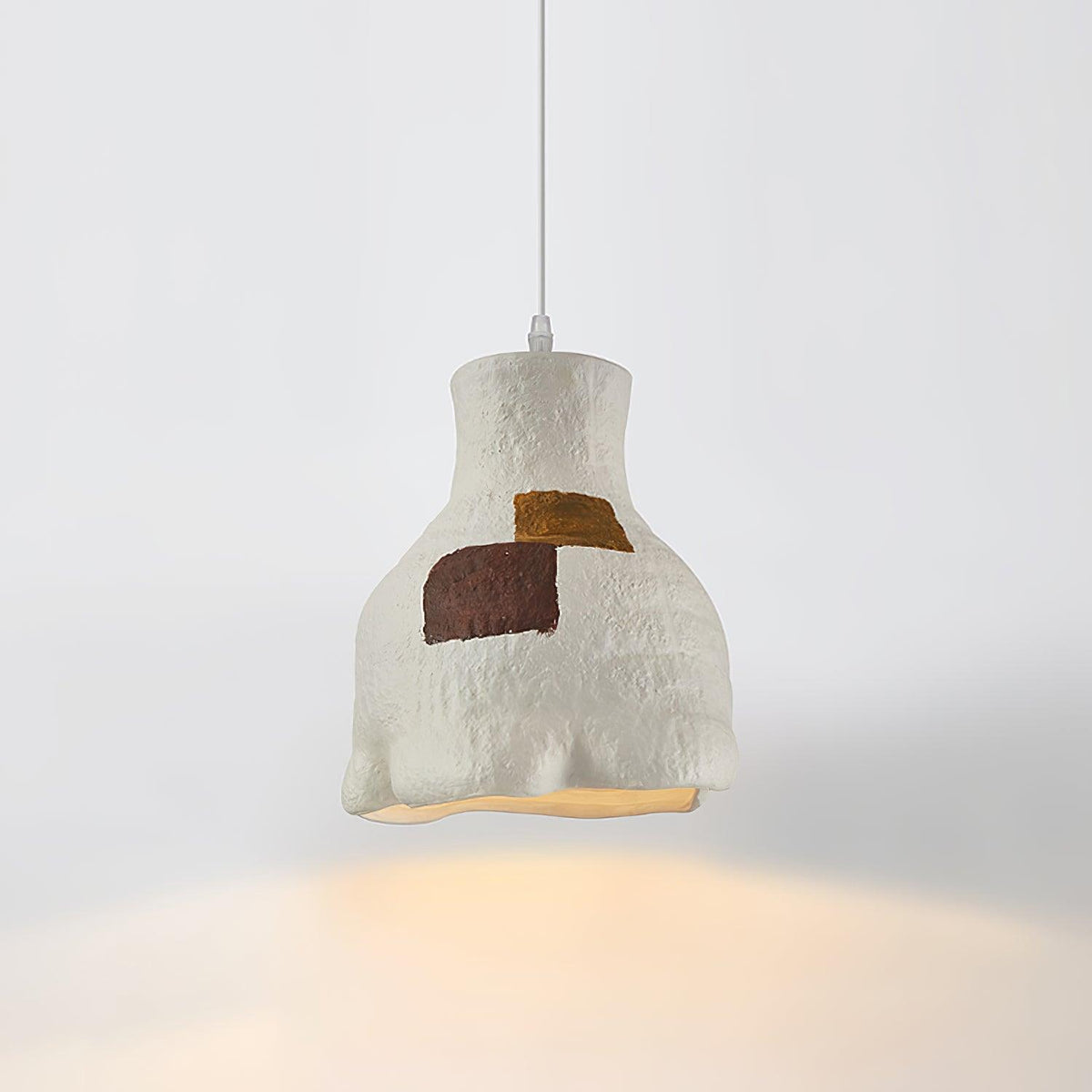 Terra Rustic Resin Pendant Lamp