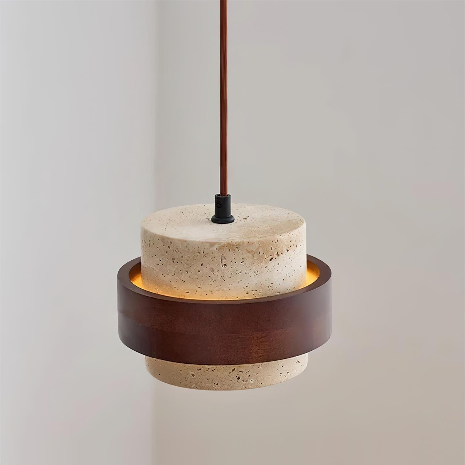 Perra Pendant Light Travertine - Neutral Decor