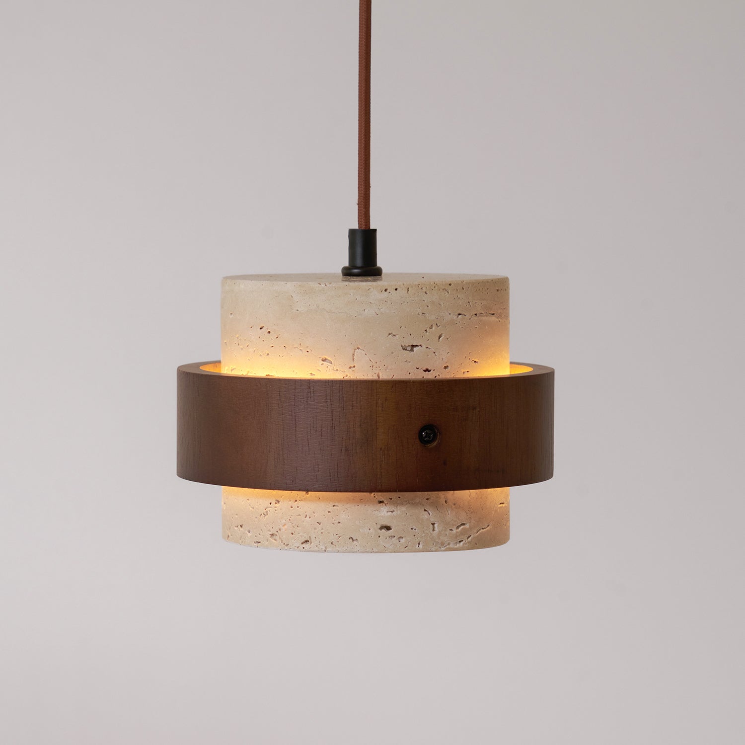 Perra Pendant Light Travertine - Neutral Decor