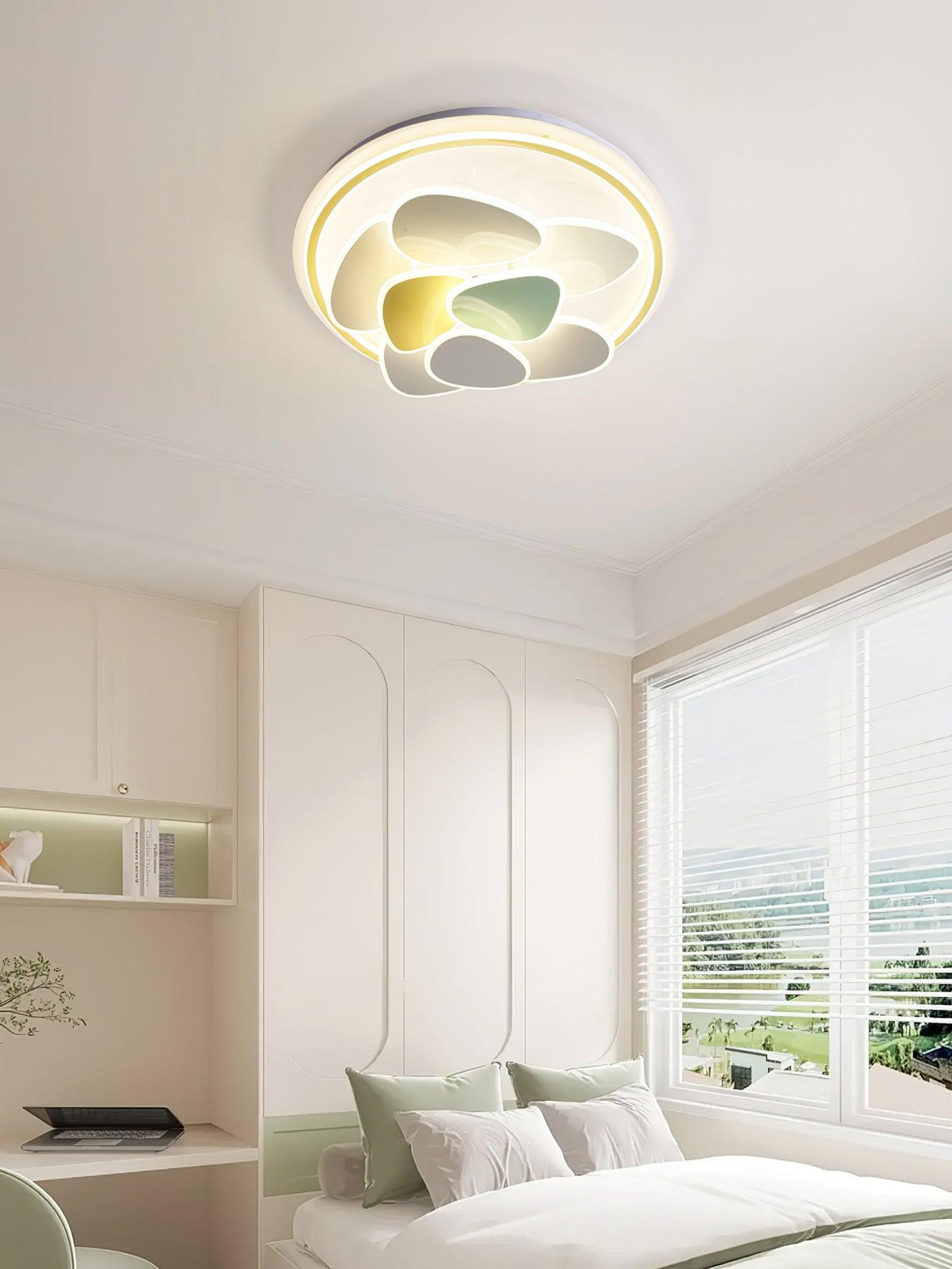 Noriveon Chandelier Art Floral