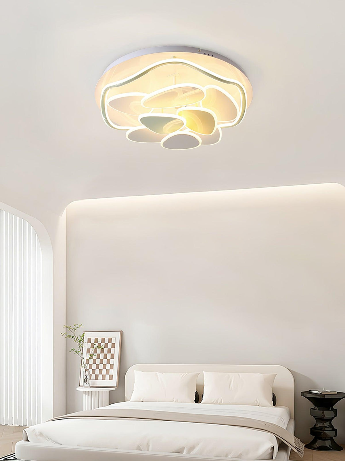 Noriveon Chandelier Art Floral