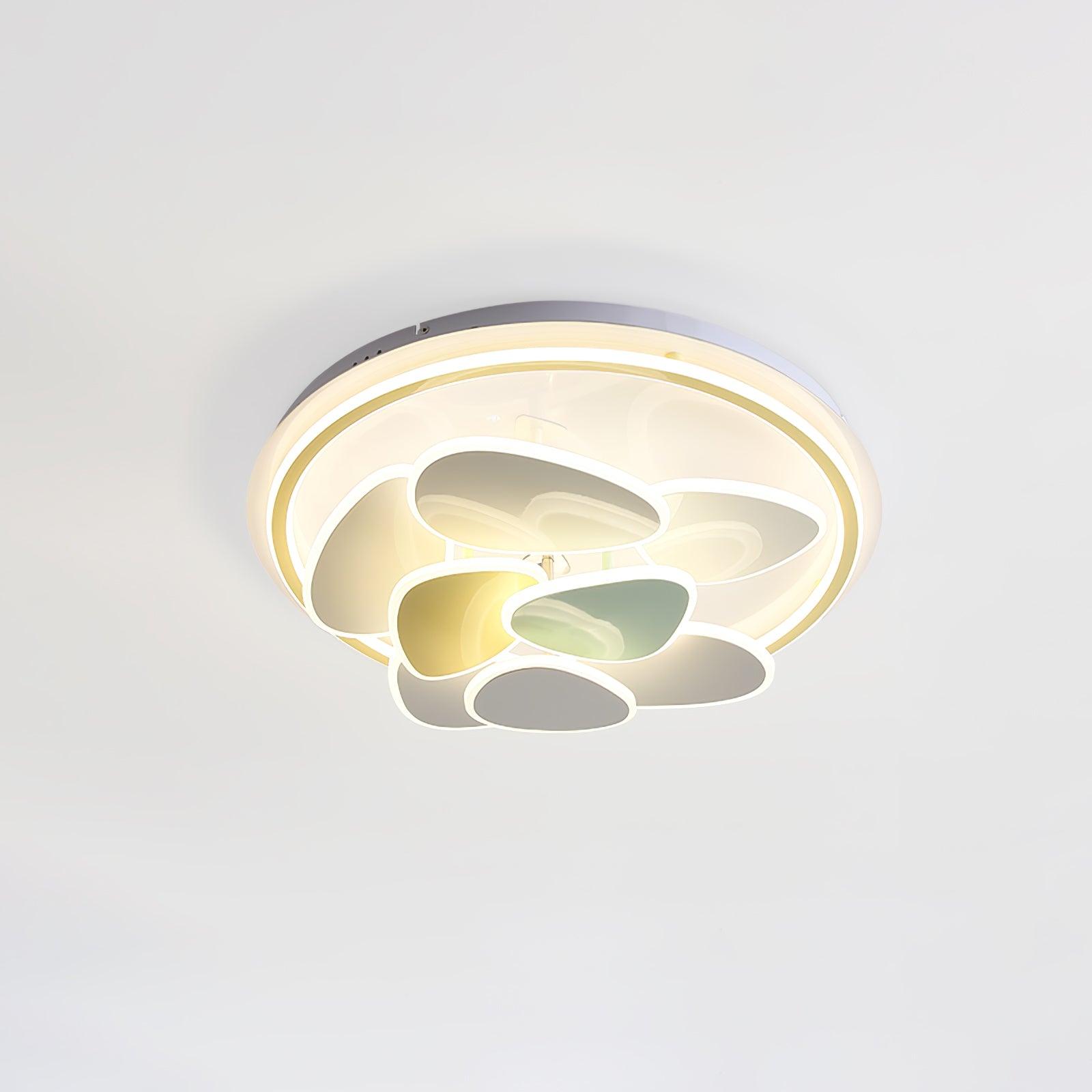 Noriveon Chandelier Art Floral