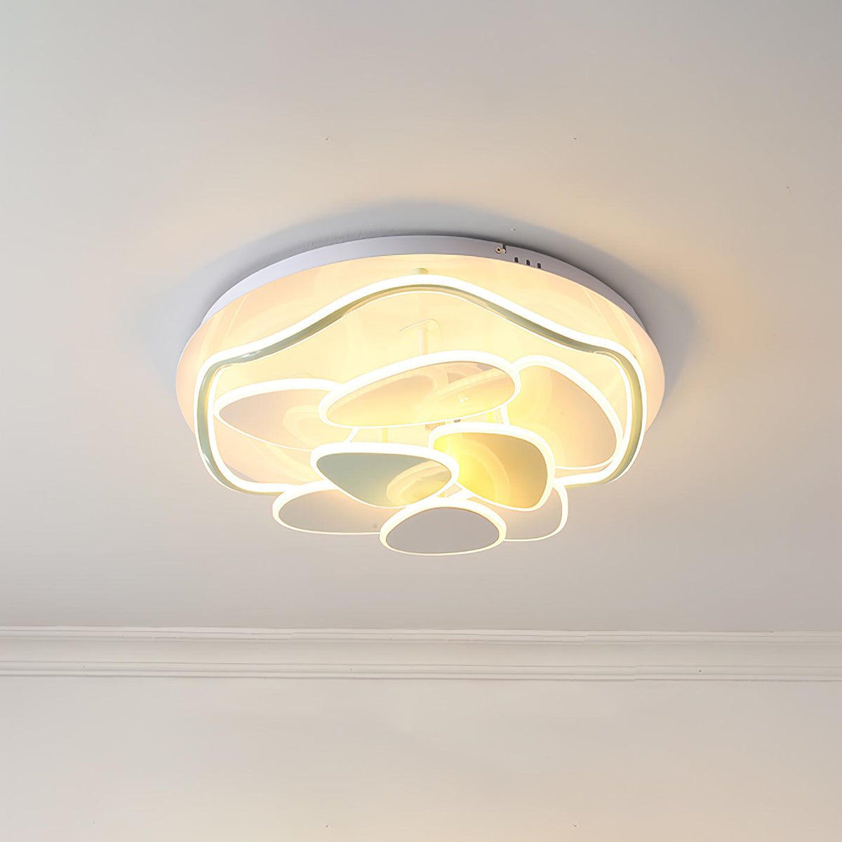 Noriveon Chandelier Art Floral