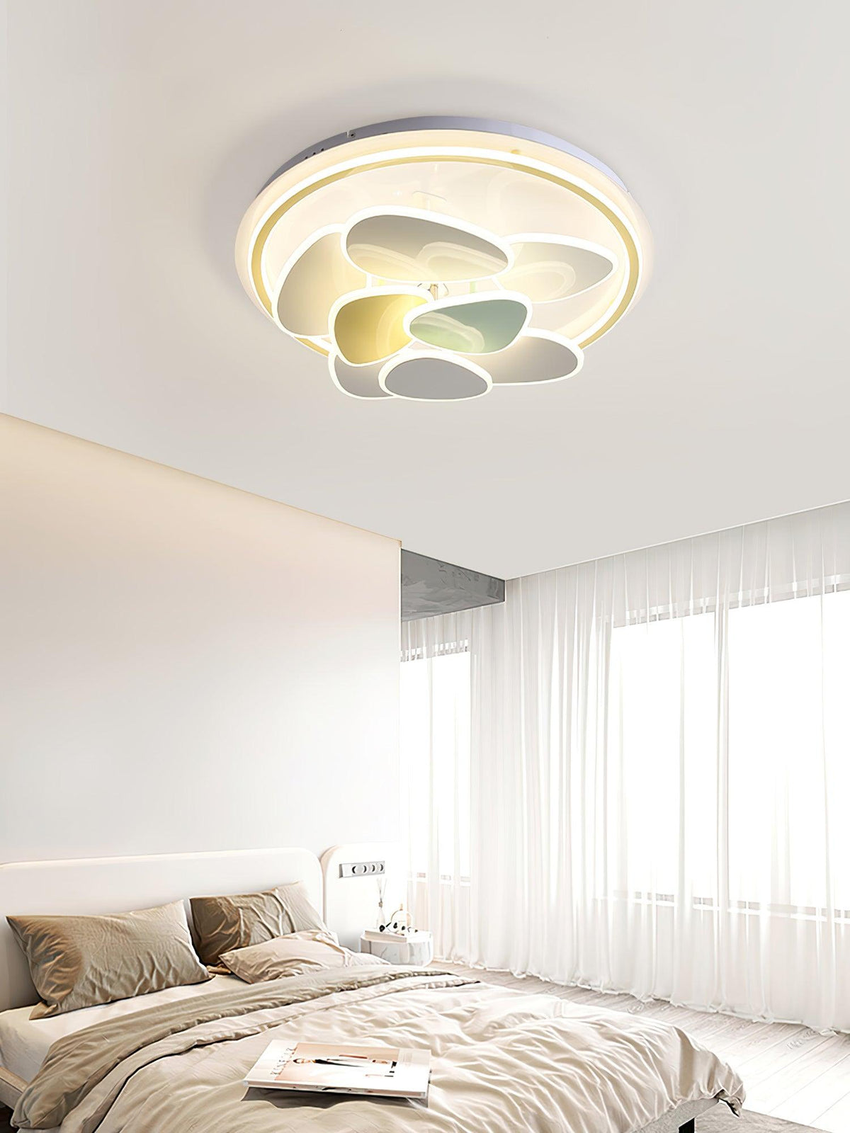 Noriveon Chandelier Art Floral