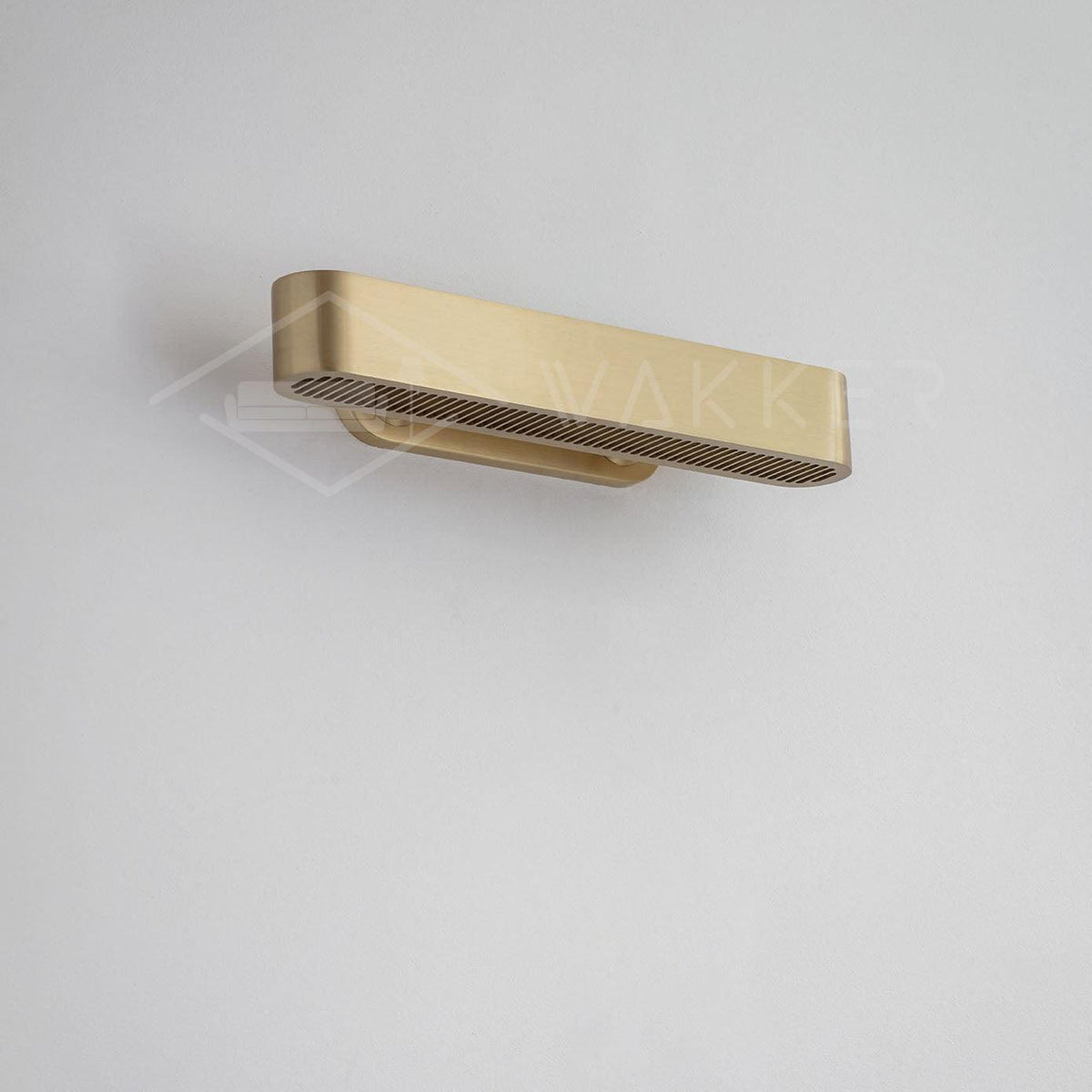 Oriararia Wall Lamp Brass Slotted Grill