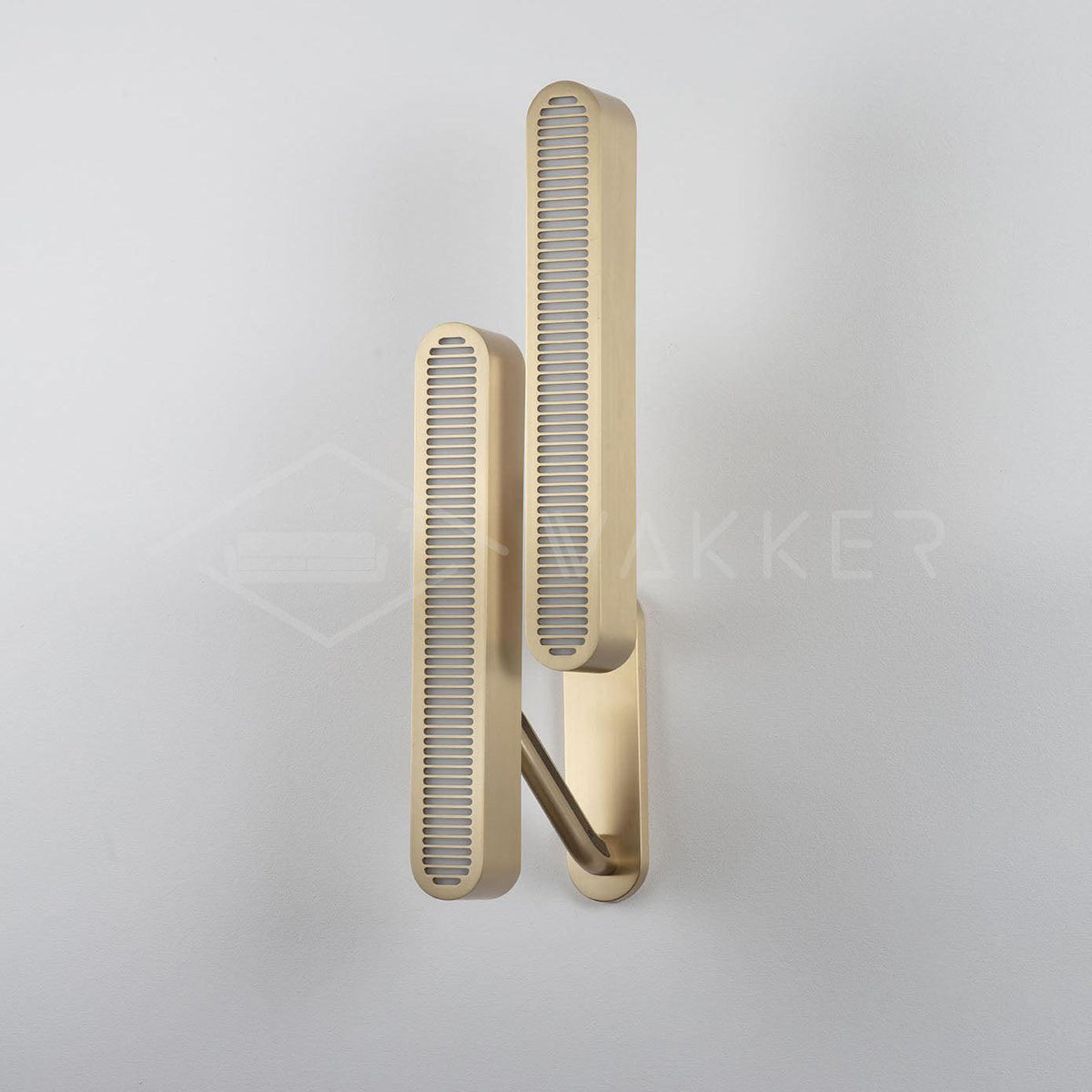 Oriararia Wall Lamp Brass Slotted Grill