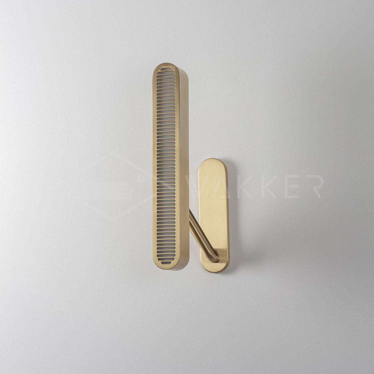 Oriararia Wall Lamp Brass Slotted Grill