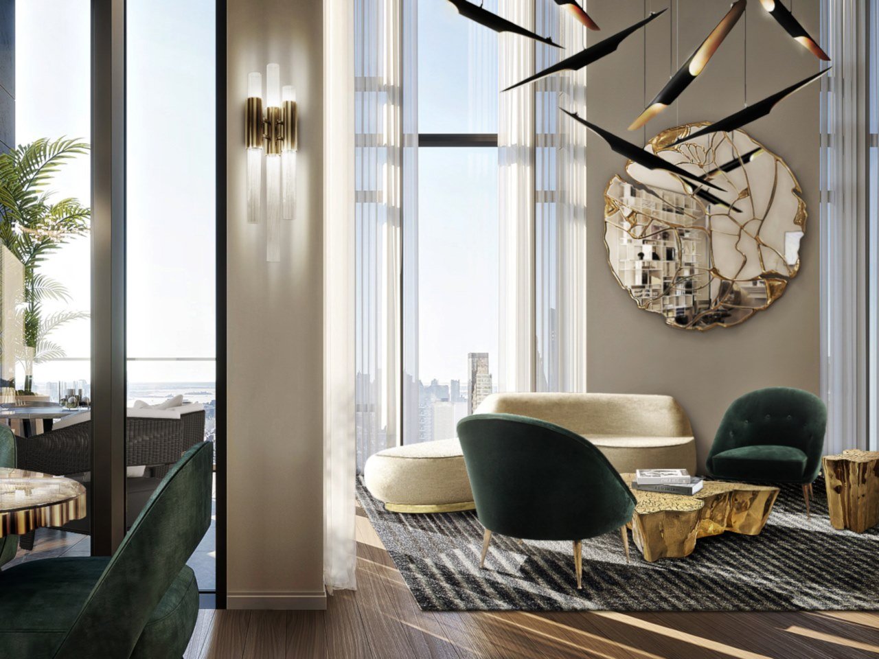 Raelond Modern Pipe Pendant Lights