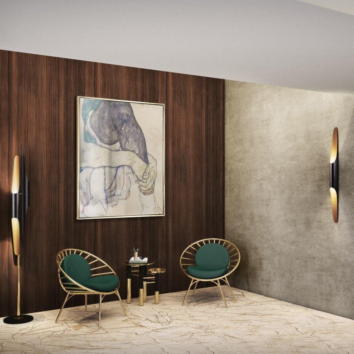 Ciririella Modern Minimalist Art Wall Lamp