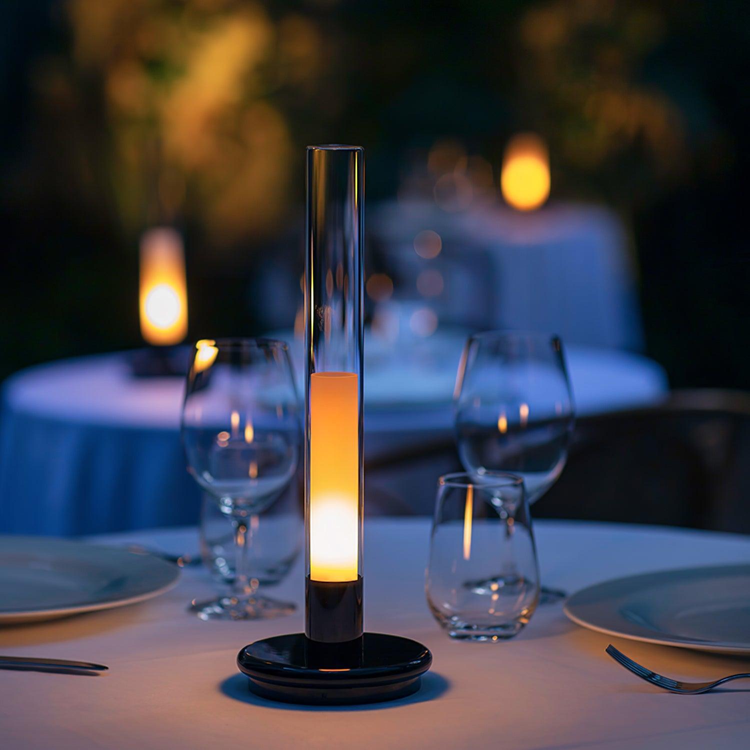 Tevi Acrylic Minimalist Table Lamp