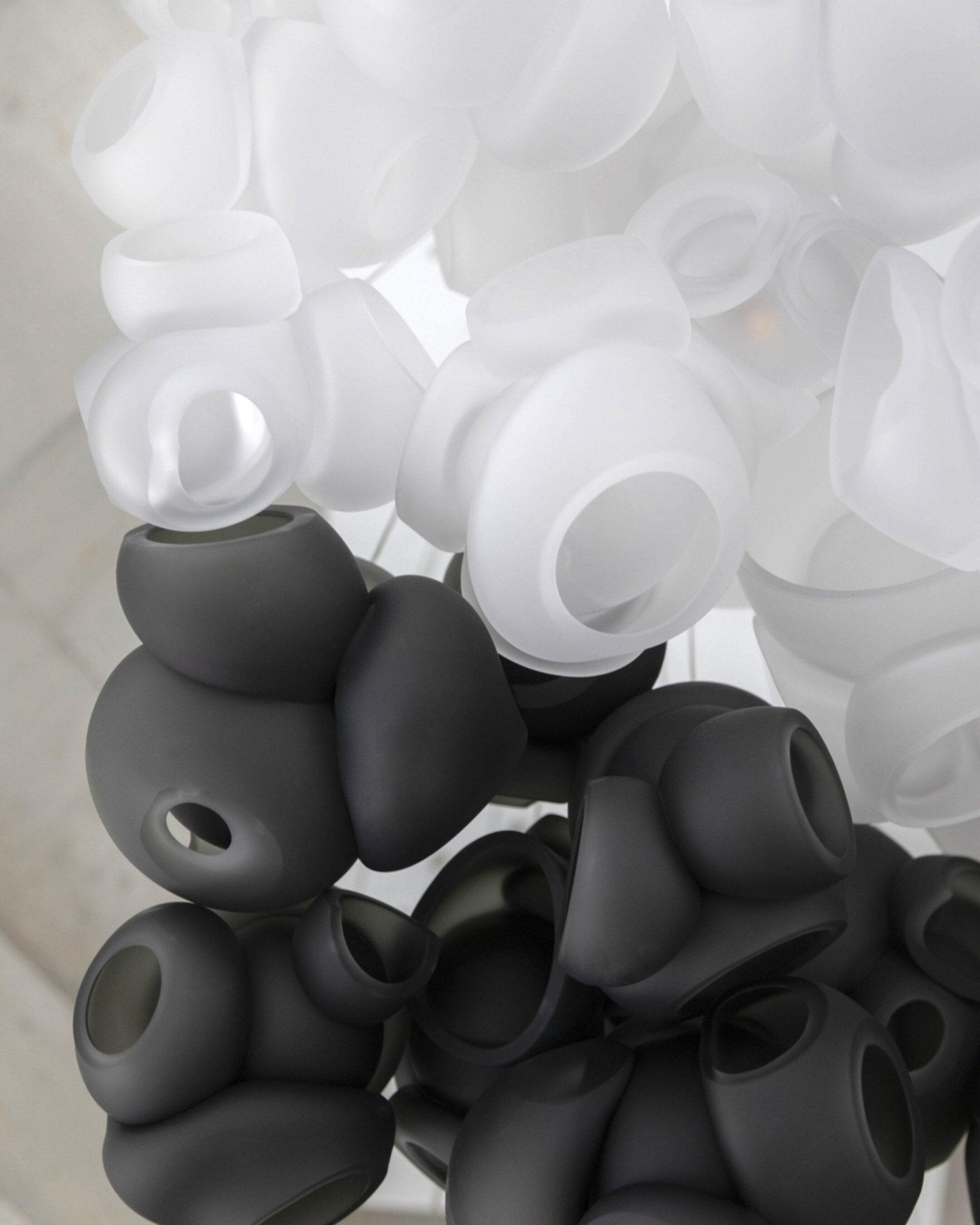 Ursa Bubbles Cluster Glass Pendant Light