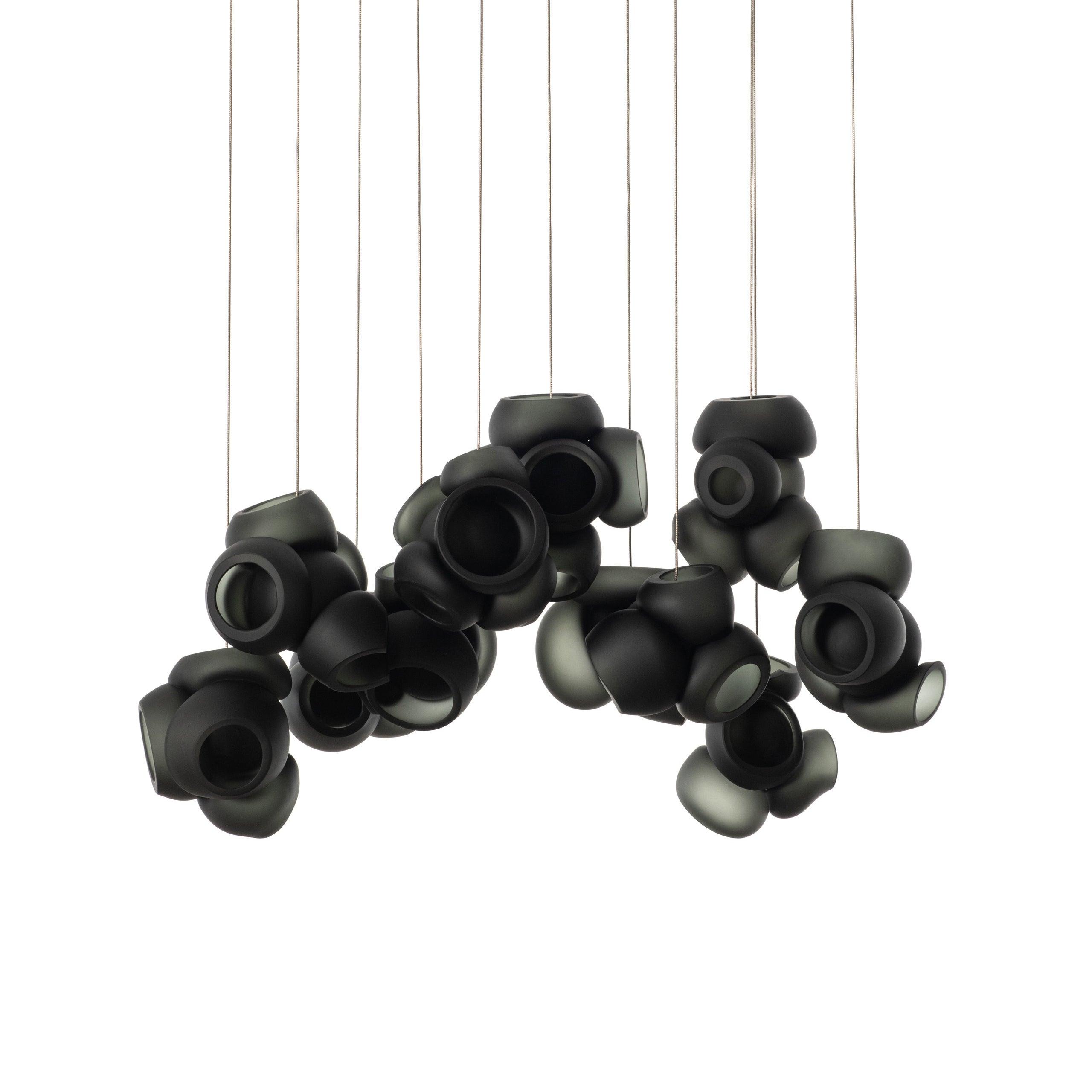 Ursa Bubbles Cluster Glass Pendant Light