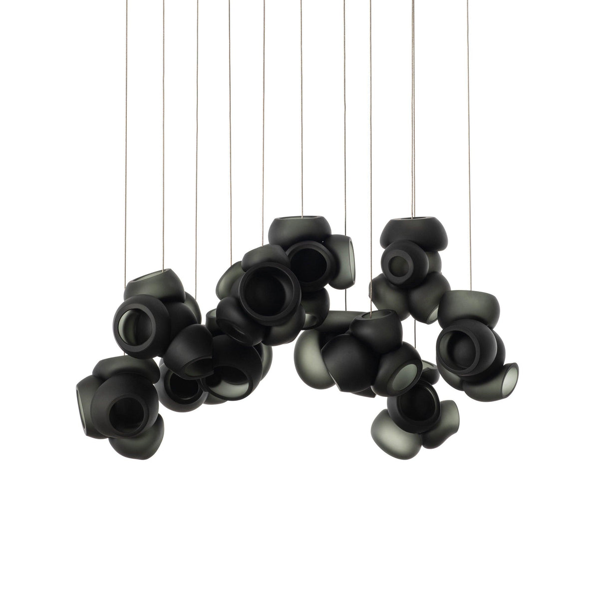 Ursa Bubbles Cluster Glass Pendant Light