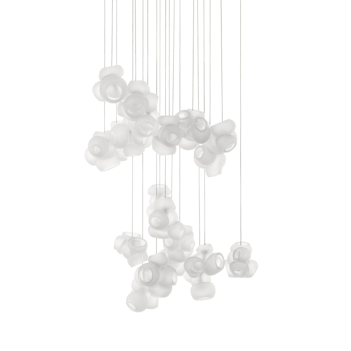 Ursa Bubbles Cluster Glass Pendant Light