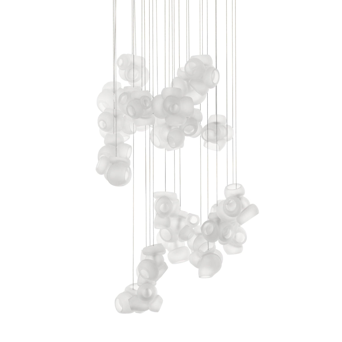 Ursa Bubbles Cluster Glass Pendant Light