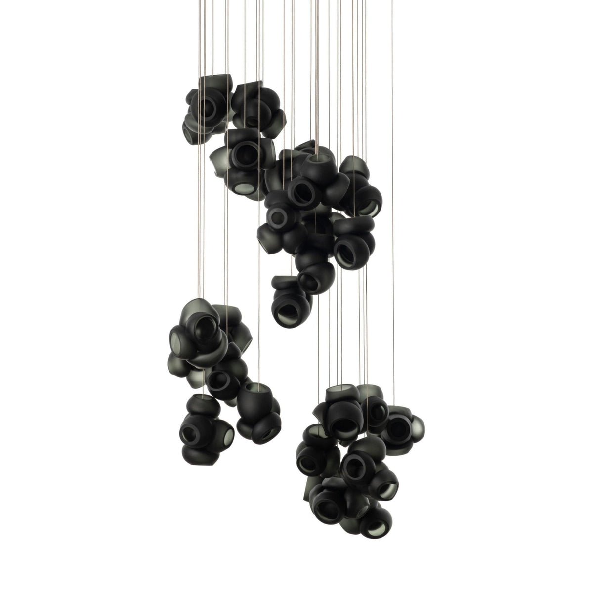 Ursa Bubbles Cluster Glass Pendant Light