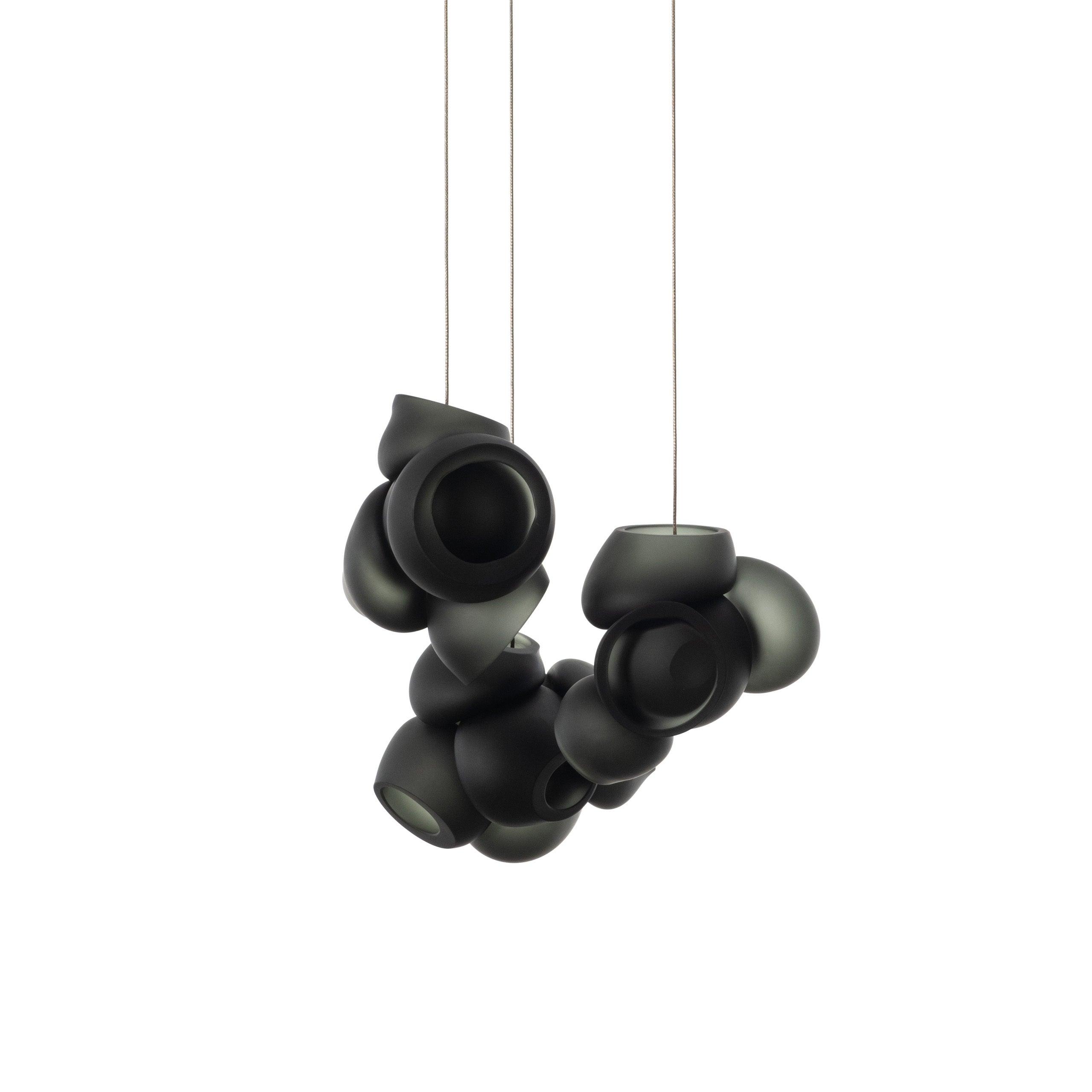 Ursa Bubbles Cluster Glass Pendant Light
