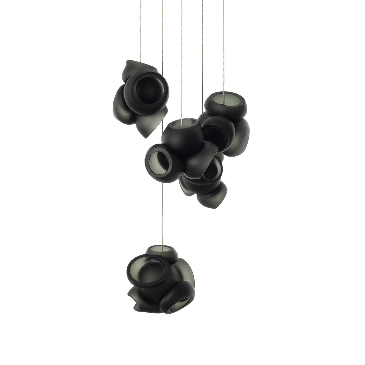 Ursa Bubbles Cluster Glass Pendant Light