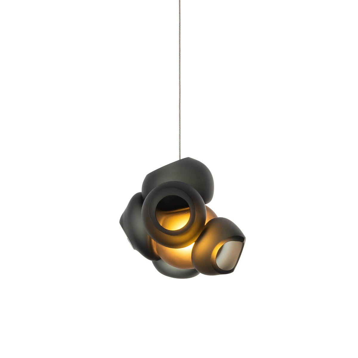 Ursa Bubbles Cluster Glass Pendant Light
