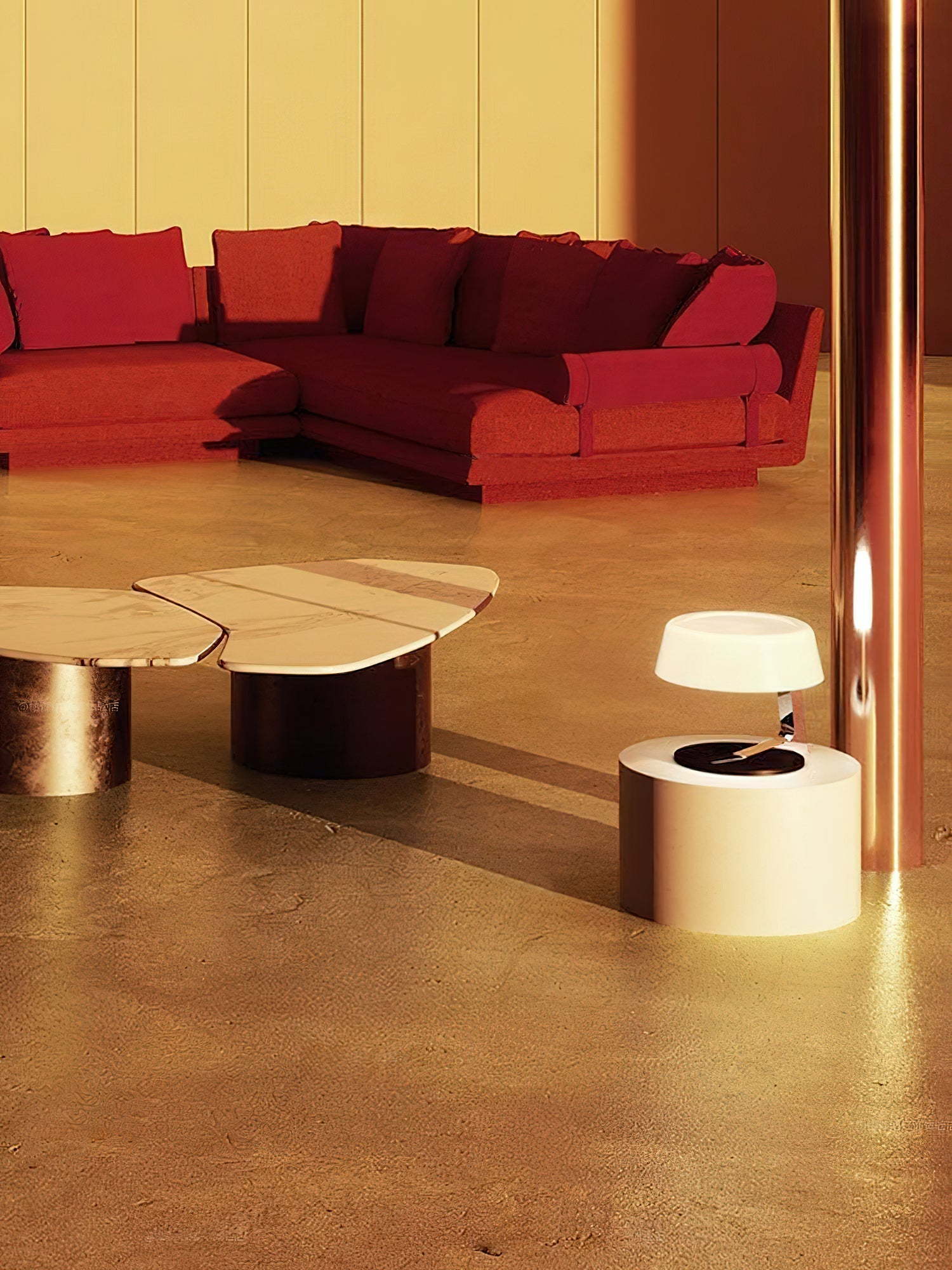 Nysolora Dome Alabaster Table Lamp