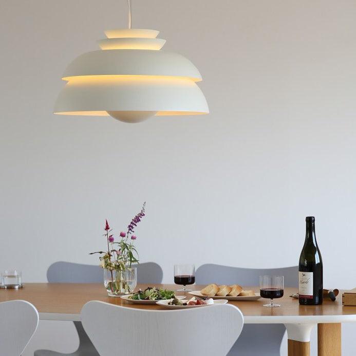 Novenu White Scandinavian Pendant Lamp