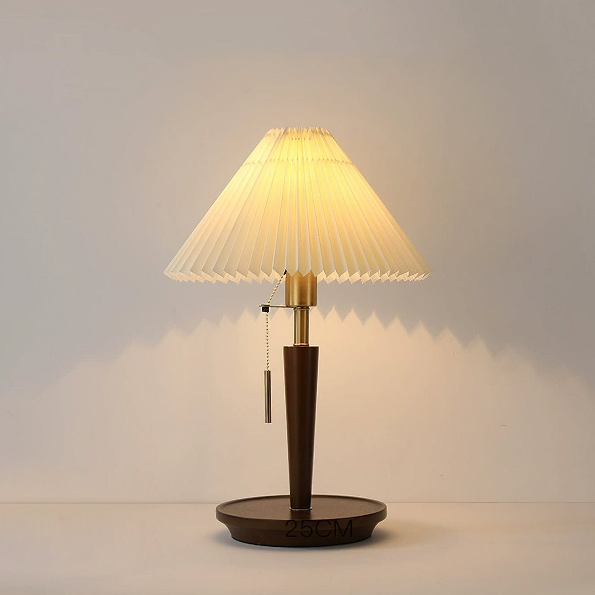 Novace Fabric Wood Table Lamp