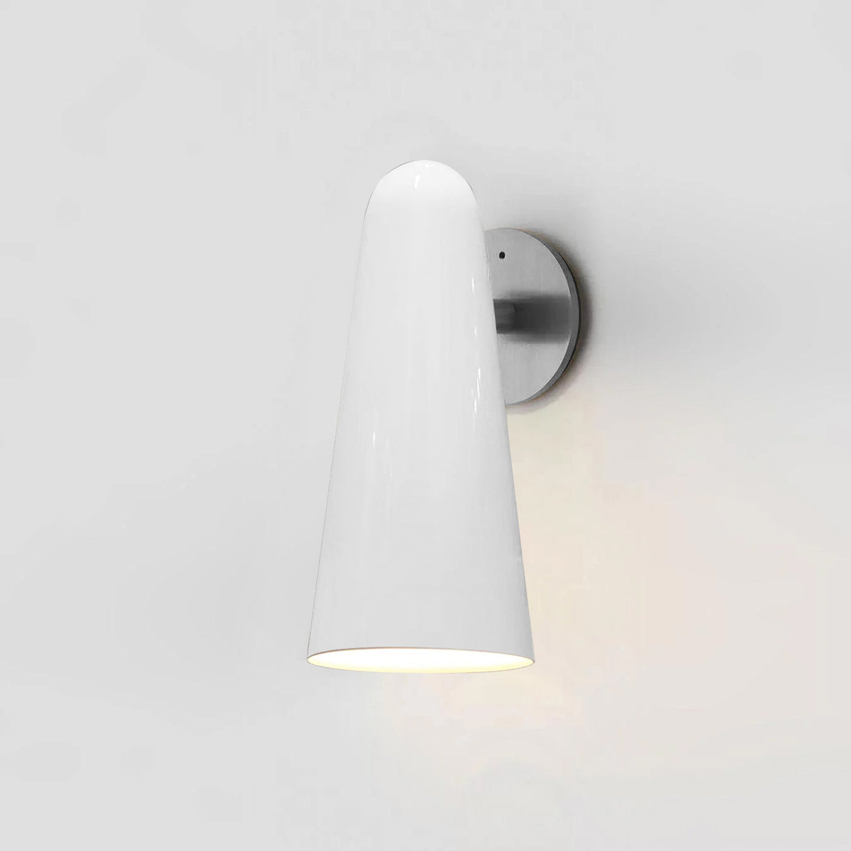 Velivira Conical Glass Wall Light