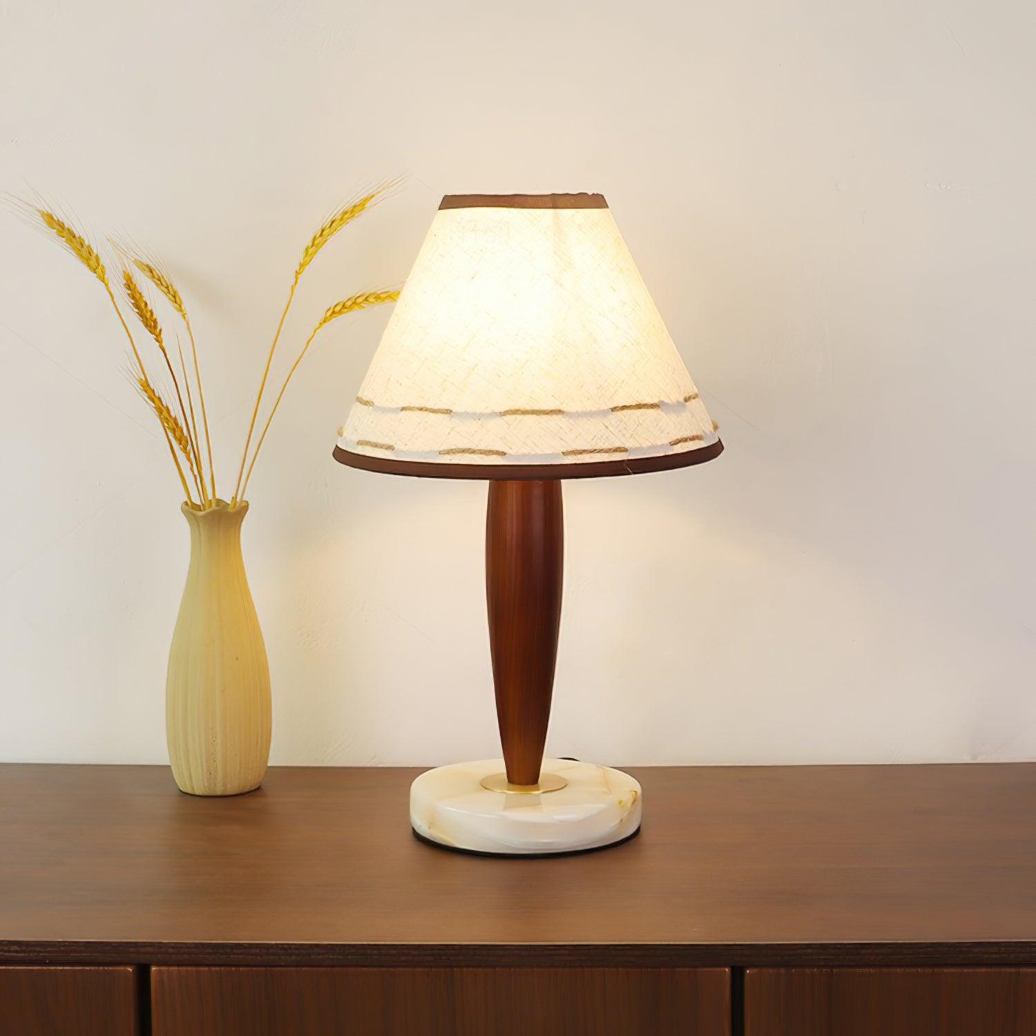 Taylor Vintage Fabric Table Lamp