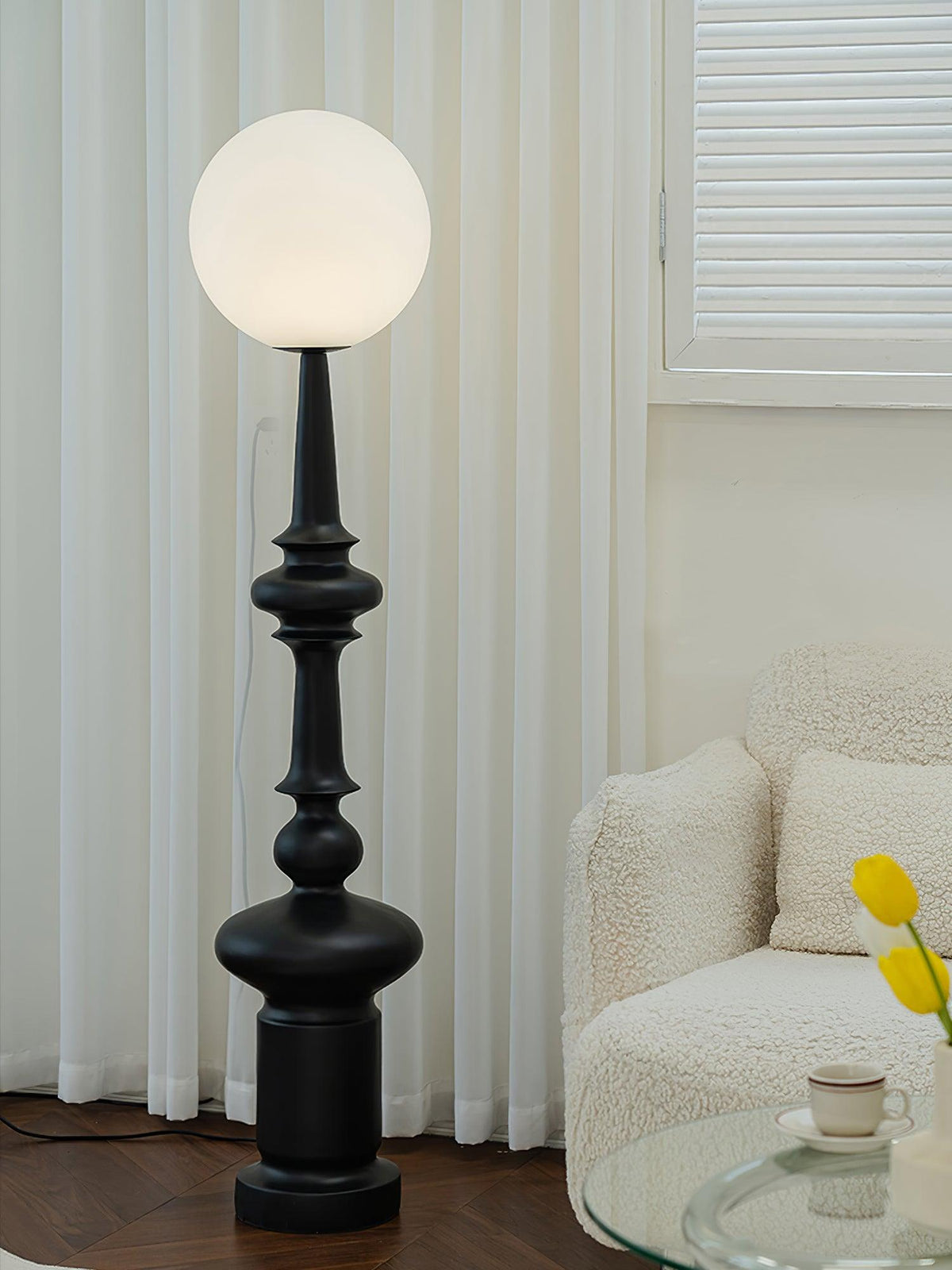 Riroxen Floor Lamp Roman Column