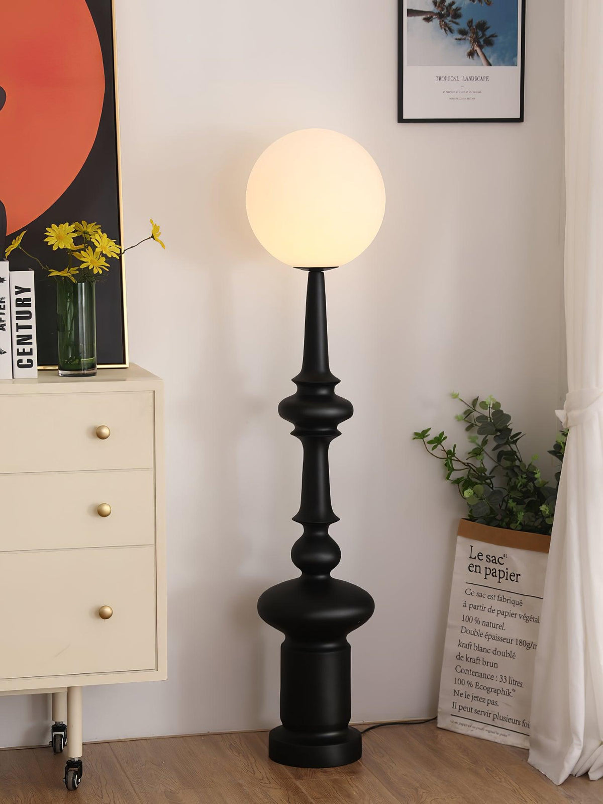 Riroxen Floor Lamp Roman Column