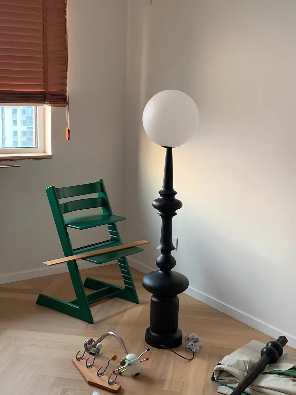 Riroxen Floor Lamp Roman Column