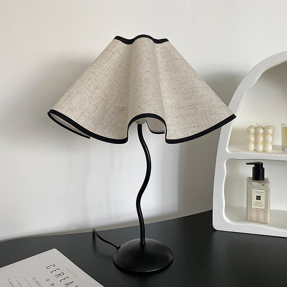 Luminova Fabric Artistic Table Lamp