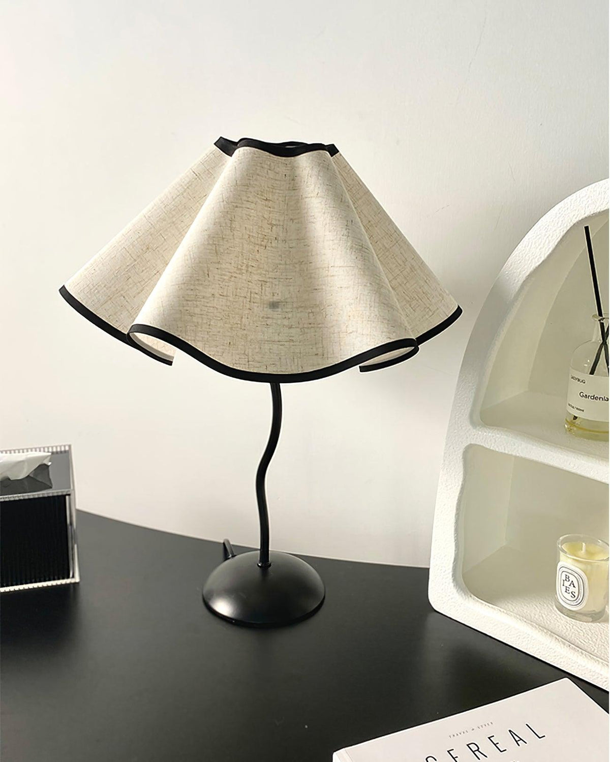 Luminova Fabric Artistic Table Lamp