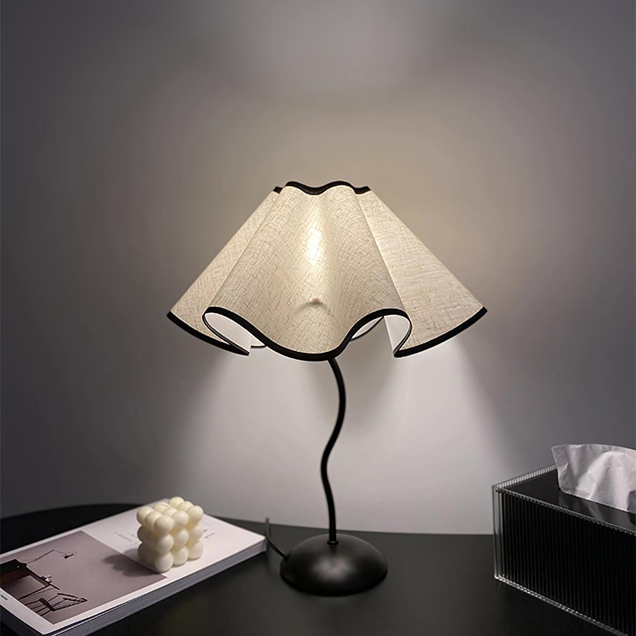 Luminova Fabric Artistic Table Lamp