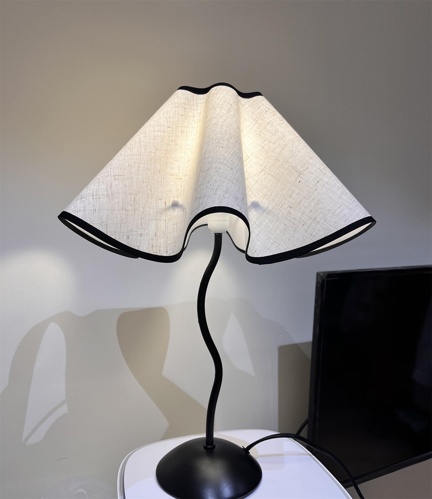 Luminova Fabric Artistic Table Lamp