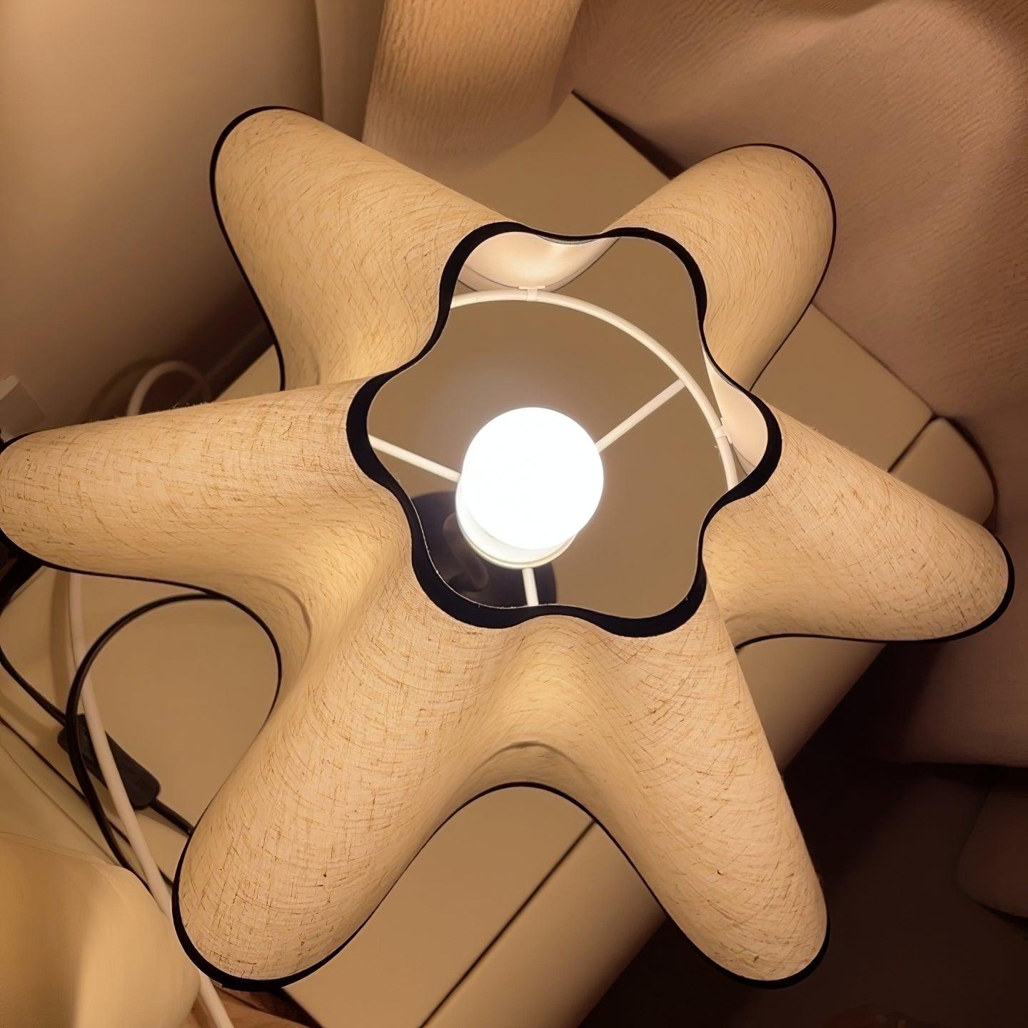 Luminova Fabric Artistic Table Lamp