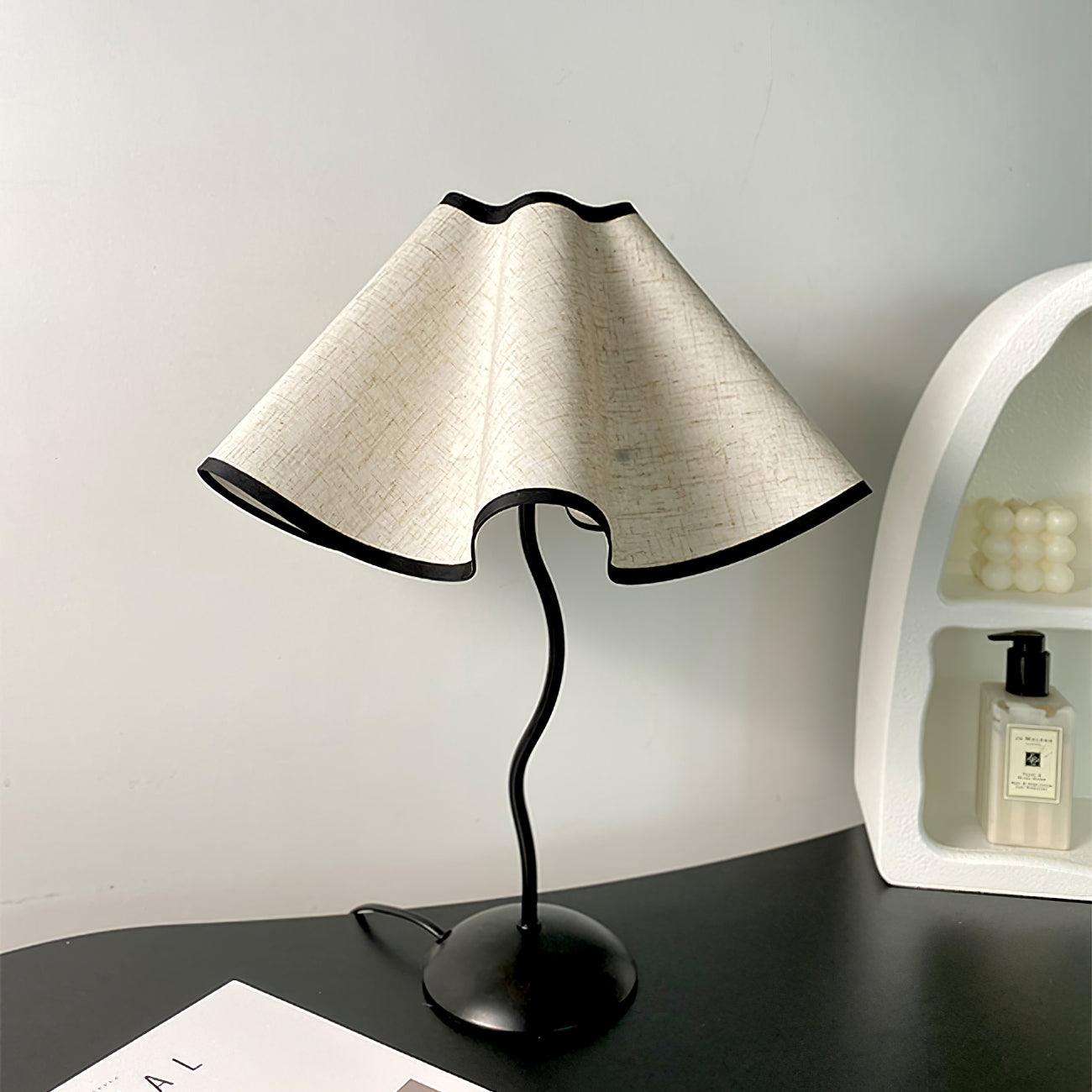 Luminova Fabric Artistic Table Lamp