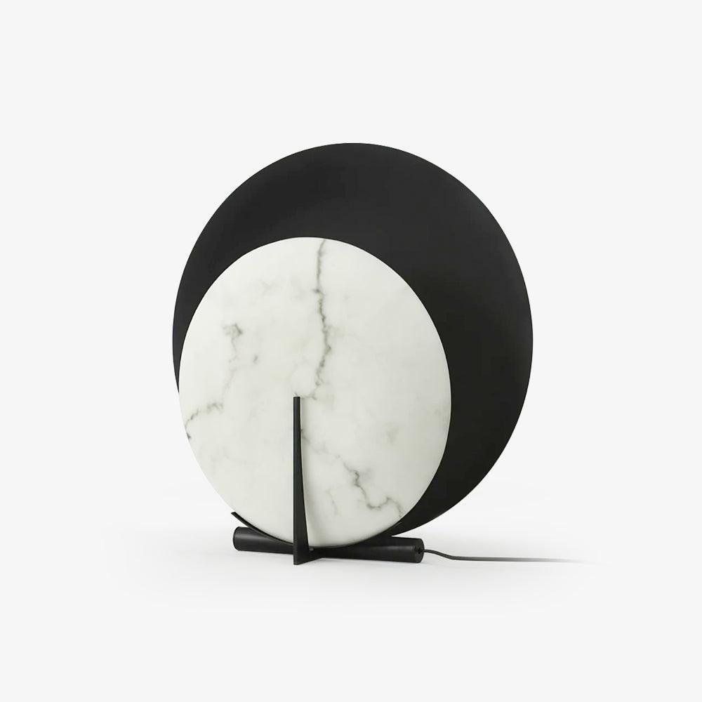Astix Half Moon Alabaster Table Lamp
