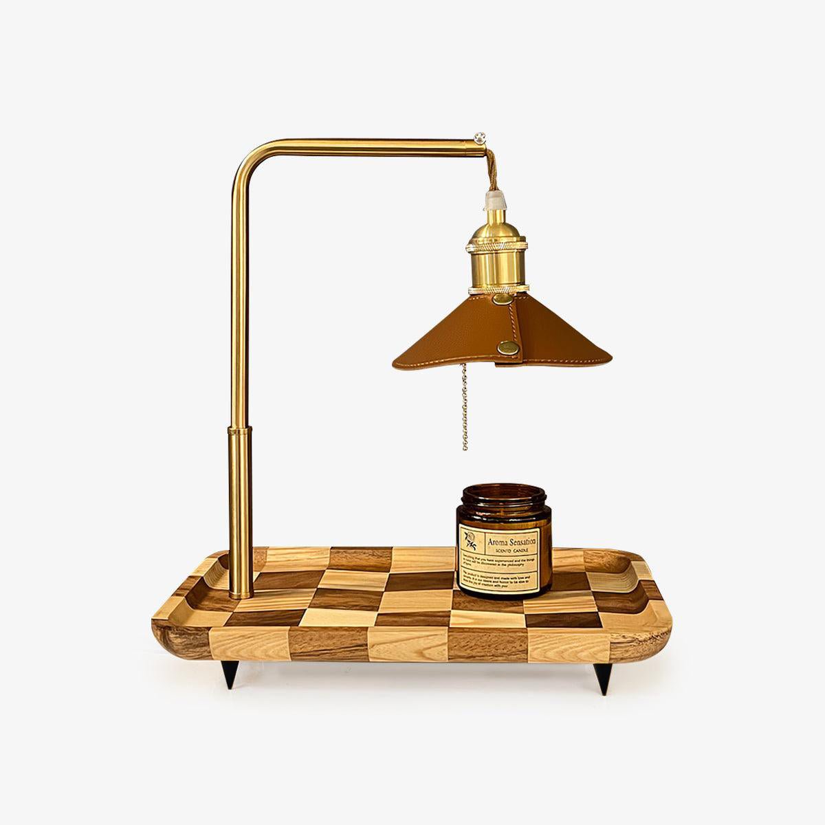 Aol Modern Wood Table Lamp