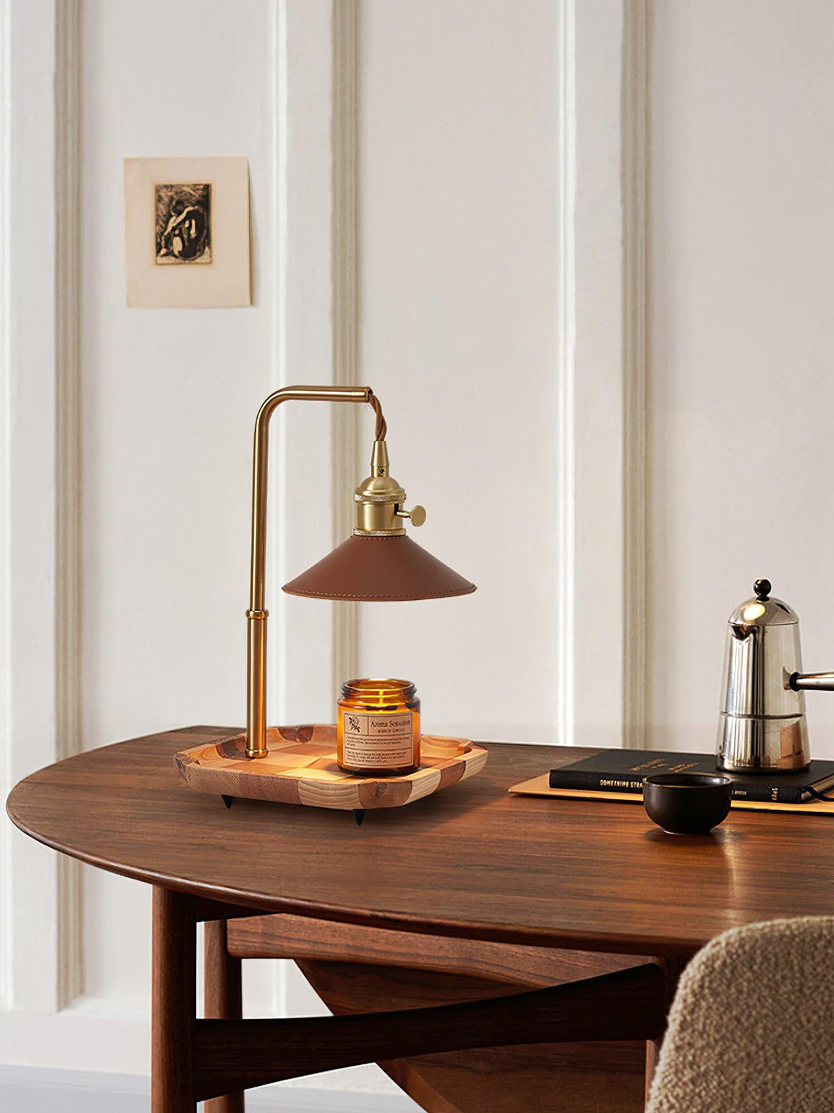 Aol Modern Wood Table Lamp