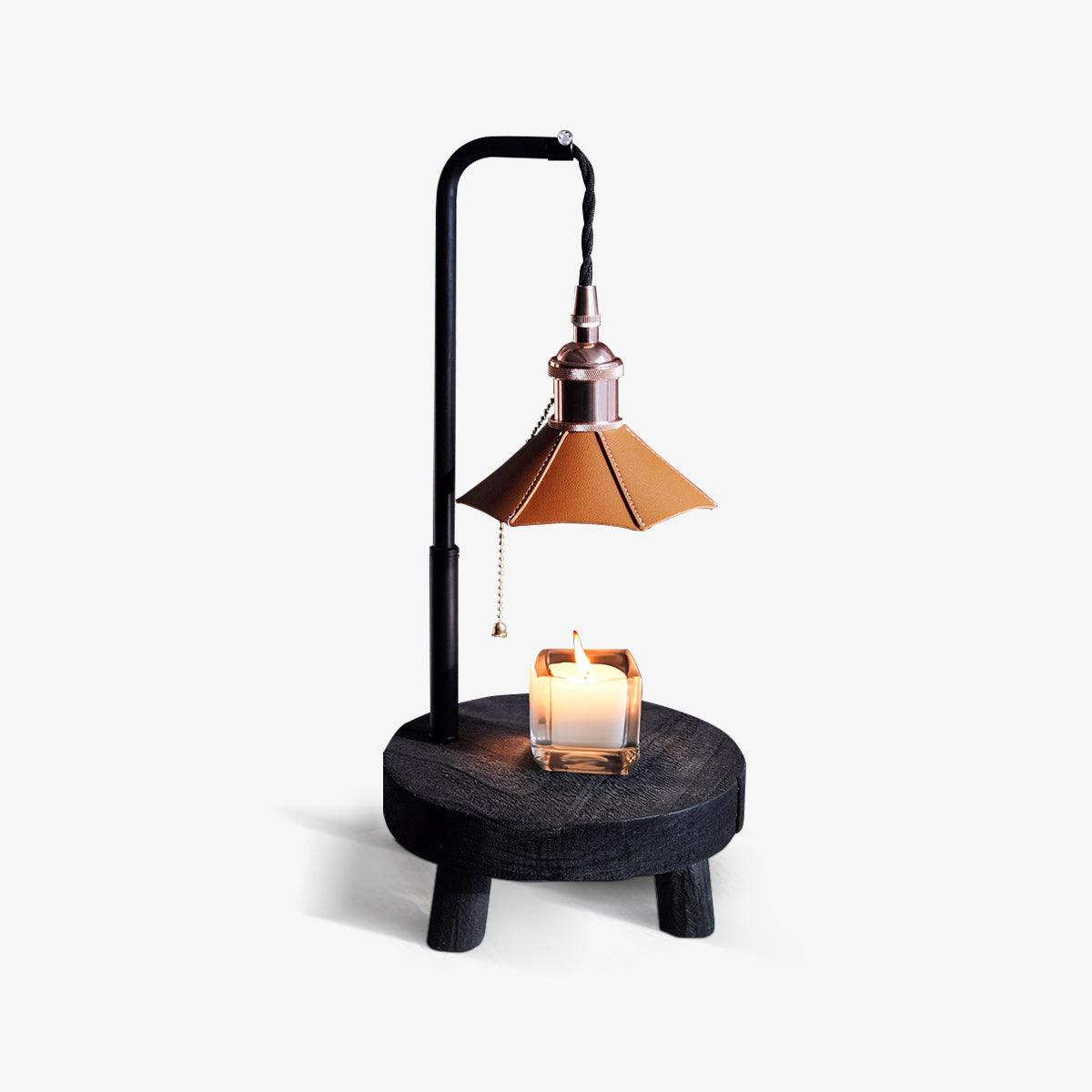 Christian Modern Wood Table Lamp