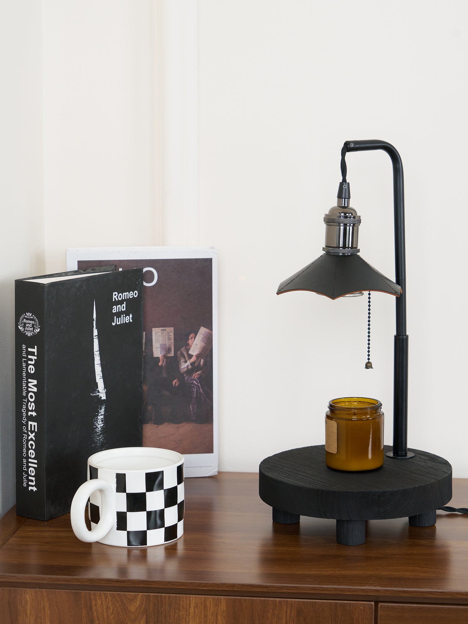 Christian Modern Wood Table Lamp