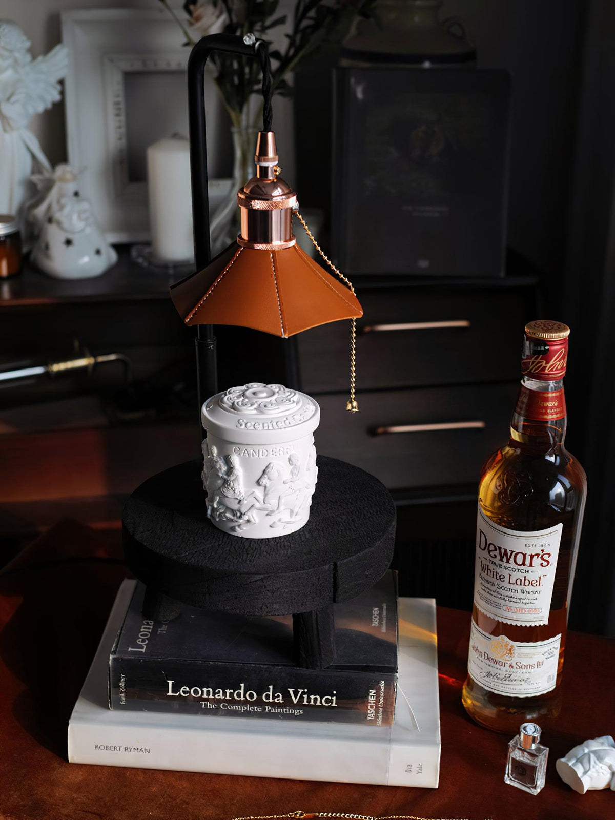 Christian Modern Wood Table Lamp